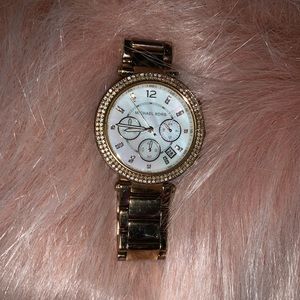 Gold Micheal Kors Watch